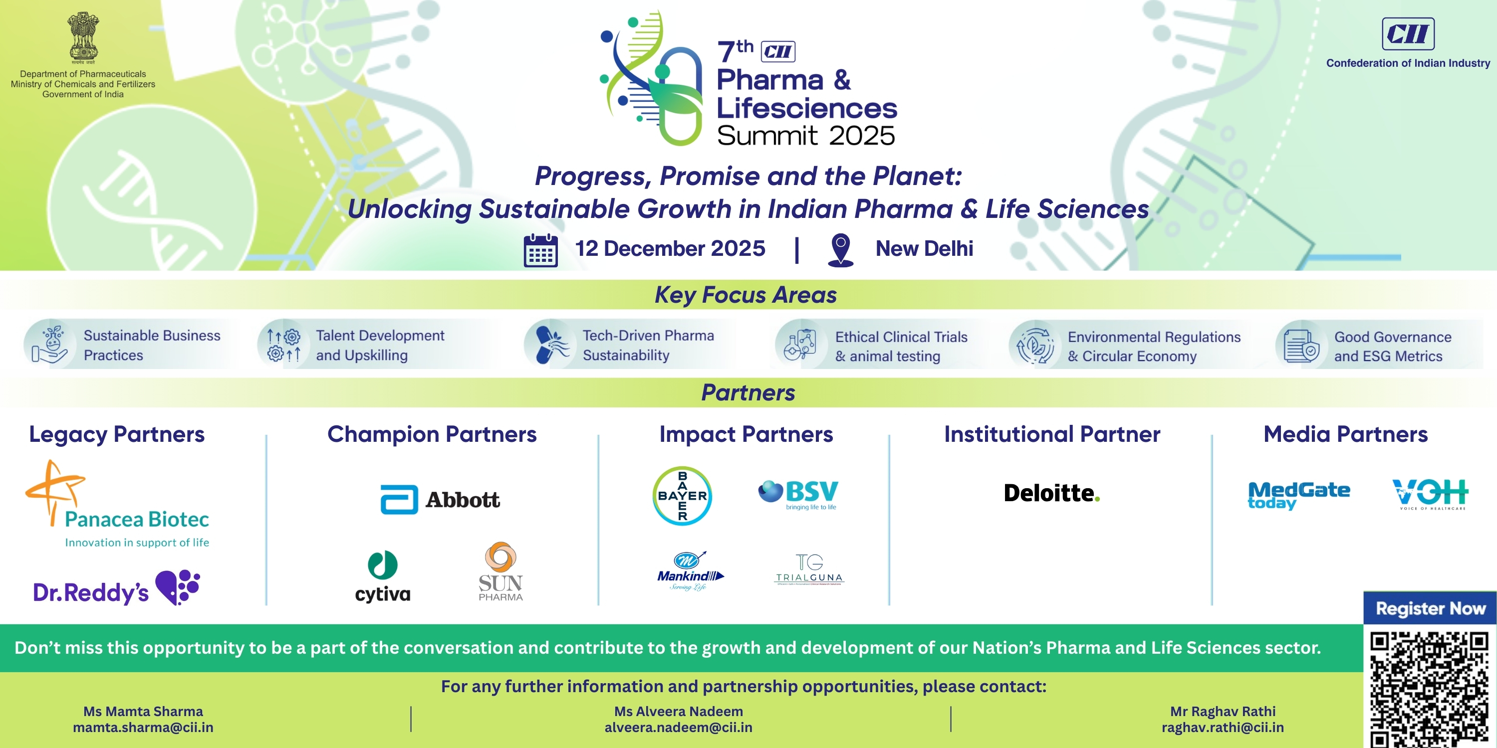CII PHARMA & LIFESCIENCES SUMMIT 2025